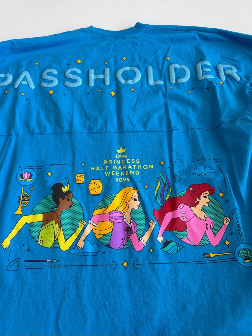 Disney Parks RunDisney Princess Half Marathon Weekend 2024 Spirit Jersey XL - Picture 6 of 11